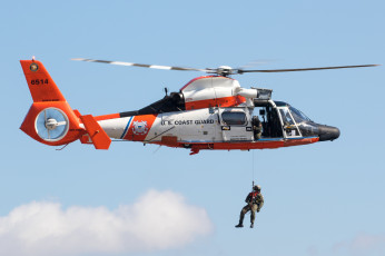 Картинка mh-65+dolphin авиация вертолёты вертушка