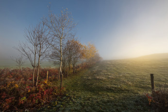 Картинка природа восходы закаты простор