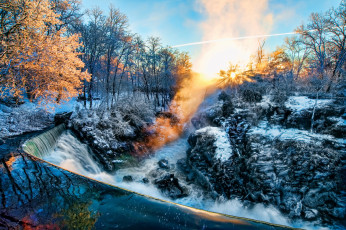 Картинка природа зима простор