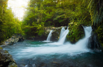 Картинка природа водопады простор