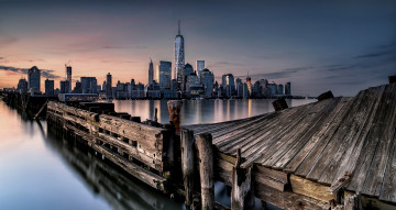 Картинка jersey+city города -+панорамы небоскребы панорама