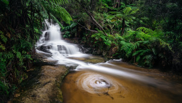 Картинка природа водопады простор