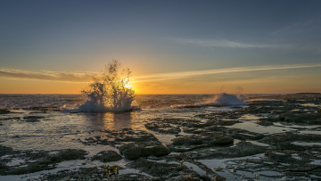 Картинка природа восходы закаты простор