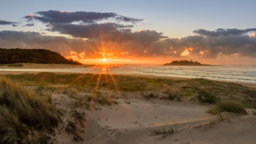 Картинка природа восходы закаты простор