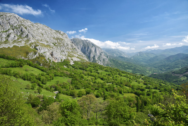 Обои картинки фото природа, горы, простор