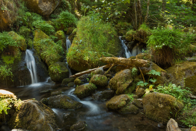 Обои картинки фото природа, водопады, простор