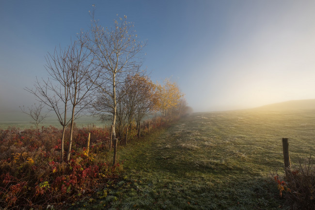 Обои картинки фото природа, восходы, закаты, простор