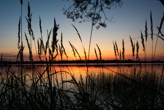 Обои картинки фото природа, восходы, закаты, простор