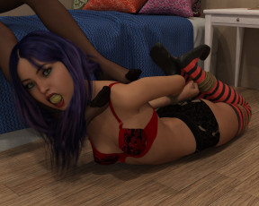 Картинка 3д+графика фантазия+ fantasy девушка взгляд фон