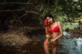 Картинка девушка девушки -unsort+ брюнетки темноволосые модель