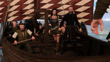 Картинка 3д+графика люди+ people девушка взгляд фон