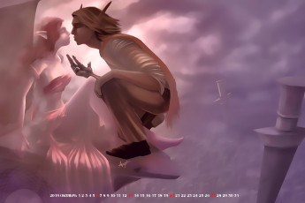 Картинка календари фэнтези 2019 calendar чувство эльф существо