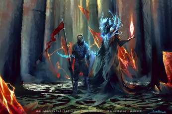 Картинка календари фэнтези 2019 calendar существо оружие воин