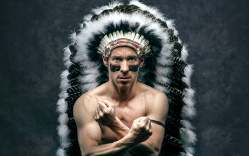 Картинка мужчины -+unsort индейский роуч