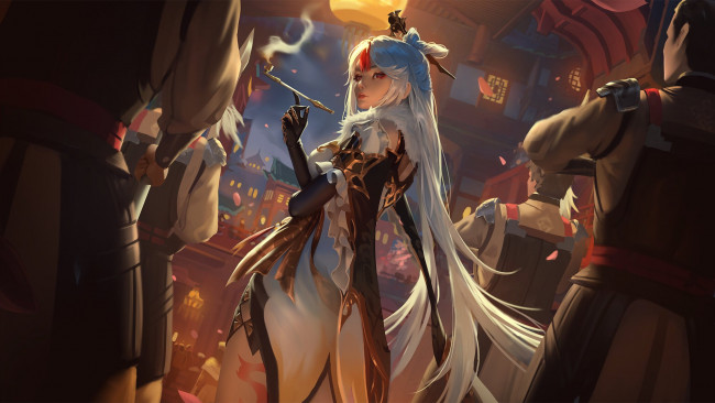 Обои картинки фото аниме, genshin impact, genshin, impact