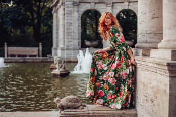 Картинка девушки -+рыжеволосые+и+разноцветные девушка красивая супер секси няша нежная классная модница лапочка мадам