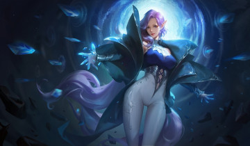 Картинка фэнтези девушки девушка магия кинжалы