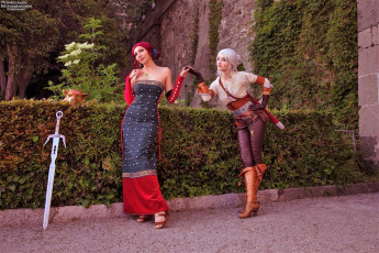 Картинка девушки ольга+кожевникова+ lady+bell образы костюмы меч стена