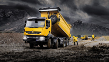 обоя автомобили, renault trucks, renault