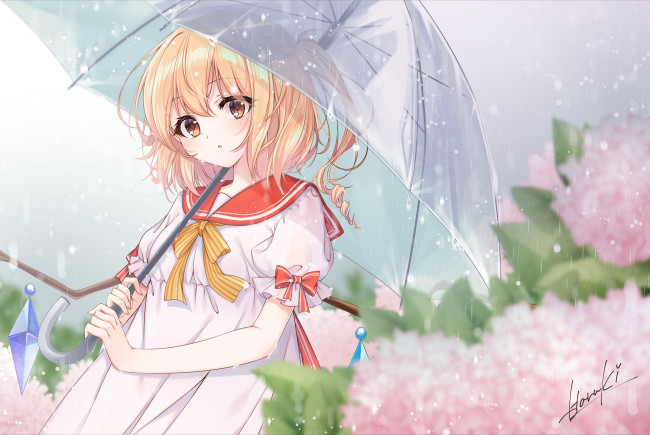 Обои картинки фото аниме, touhou, девушка