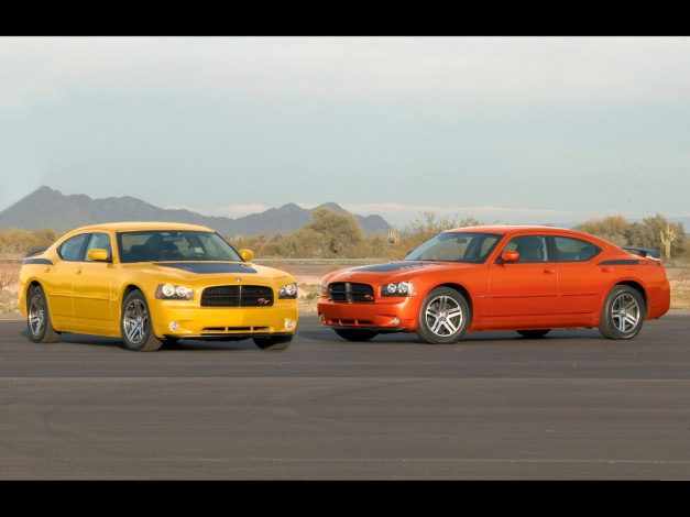 Обои картинки фото dodge, charger, tb, gmg, 2006, автомобили