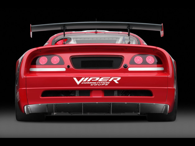 Обои картинки фото dodge, viper, competition, coupe, 2003, автомобили