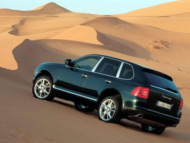 Обои картинки фото porsche, cayenne, 2003, автомобили