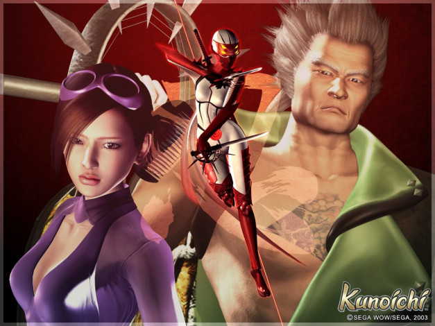 Обои картинки фото видео, игры, kunoichi