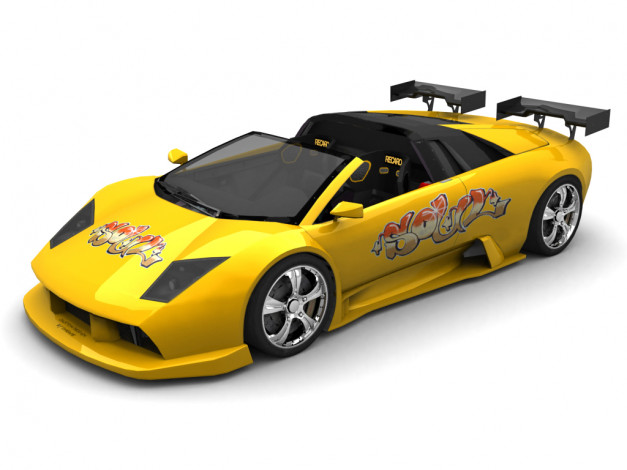 Обои картинки фото автомобили, 3д