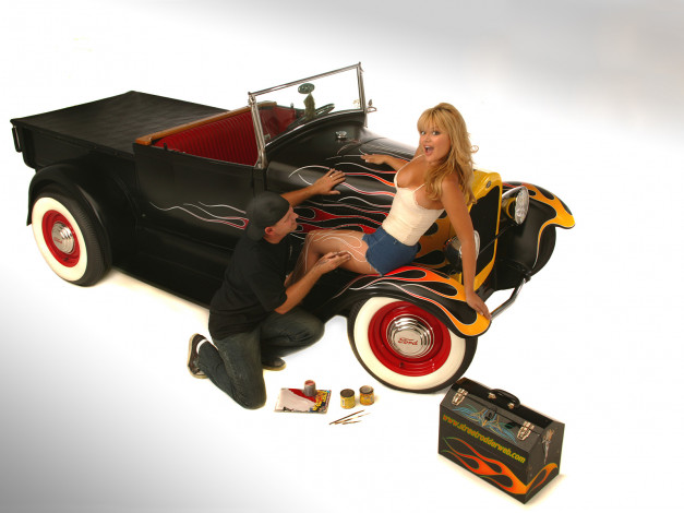 Обои картинки фото автомобили, авто, девушками