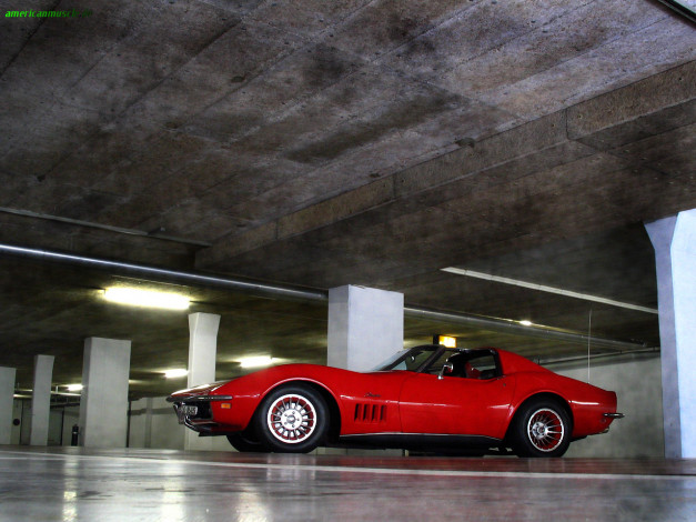 Обои картинки фото автомобили, corvette
