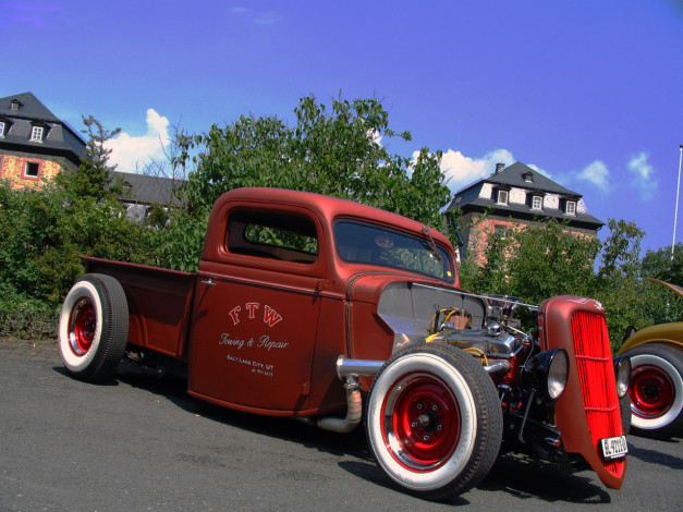 Обои картинки фото автомобили, custom, pick, up