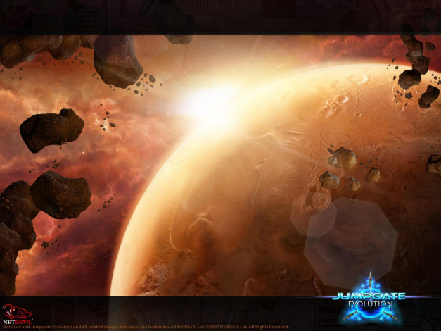 Обои картинки фото jumpgate, evolution, видео, игры