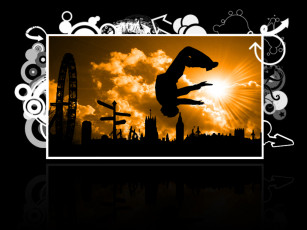 Картинка паркур векторная графика