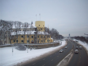 Картинка рига набережная 11 ноября города латвия