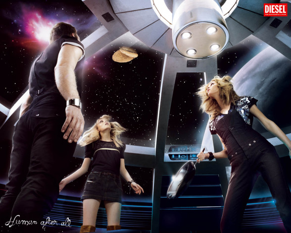 Обои картинки фото бренды, diesel