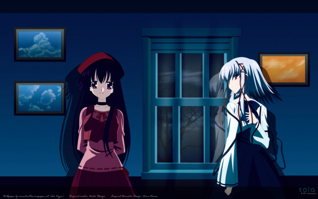 Обои картинки фото аниме, sola