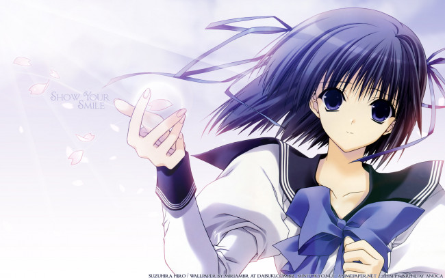 Обои картинки фото аниме, suzuhira, hiro, artbook