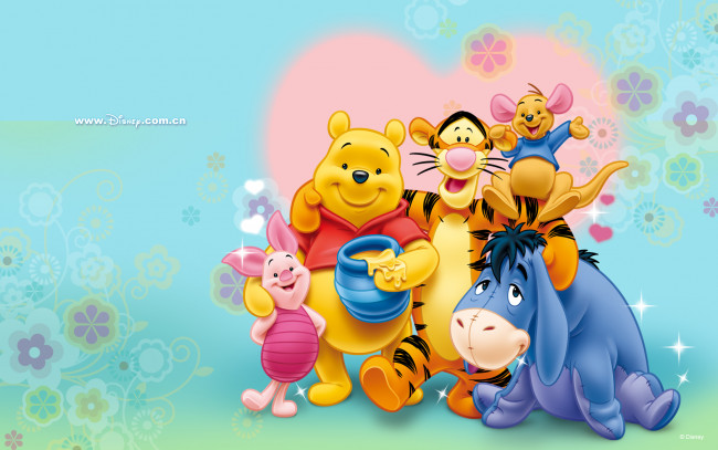 Обои картинки фото мультфильмы, winnie, the, pooh