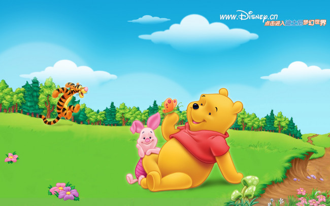 Обои картинки фото мультфильмы, winnie, the, pooh