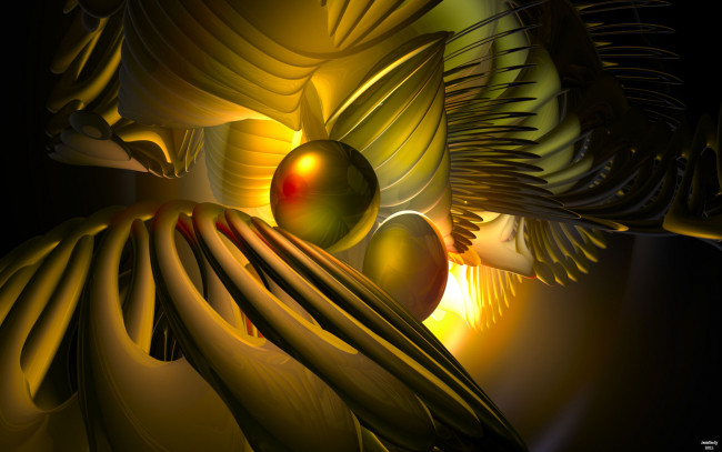 Обои картинки фото 3д, графика, abstract, абстракции, узор, тёмный, абстракция, фон