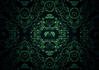 Картинка векторная графика линии изгибы цвета фон узор