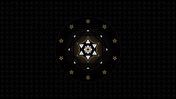 Картинка 3д графика abstract абстракции символ света золотой ключик шифр гонца пазл солнца врата сказки