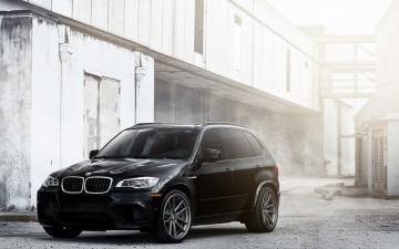 Картинка bmw x5 автомобили постройки завод черный джип