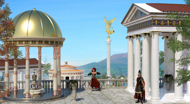 Обои картинки фото 3д, графика, historical, история, the, roman, vista