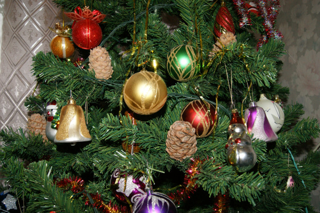 Обои картинки фото праздничные, Ёлки, искусственная, ёлка