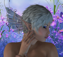 Картинка 3д+графика elves+ эльфы эльфийка