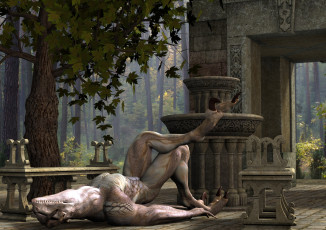 Картинка 3д+графика creatures+ существа ящерица