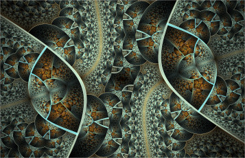 Картинка 3д+графика fractal+ фракталы узор цвета фон