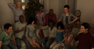 Картинка 3д+графика people+ люди